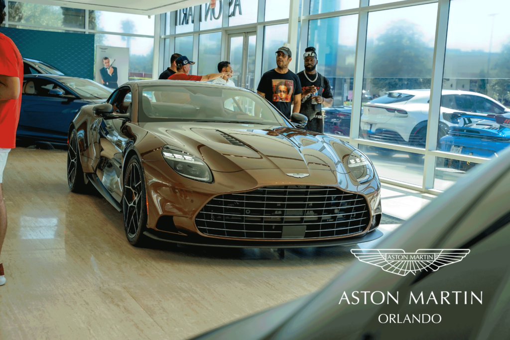 Step into the AM | Orlando Aston Martin Unveils The New DB12